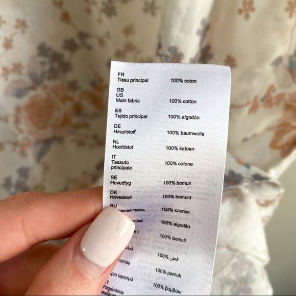 NWT Maje Rose Ragtime‎ Floral Off The Shoulder Sleeveless Dress - Picture 6 of 7